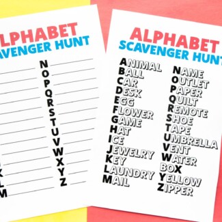 Fun Virtual Scavenger Hunt Ideas {Free Printable!} - Play Party Plan