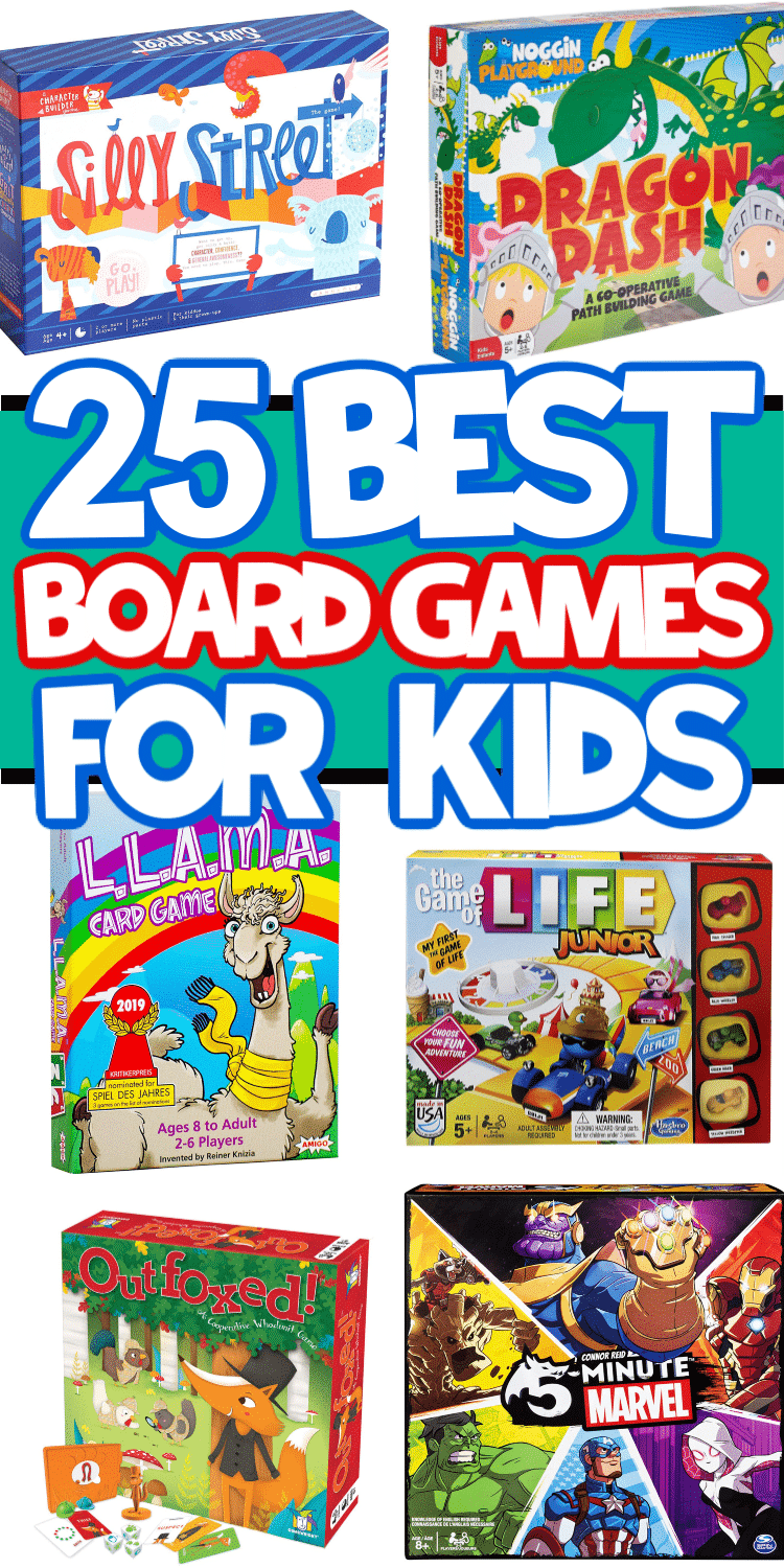 Best Board Games for Kids - Busy Toddler