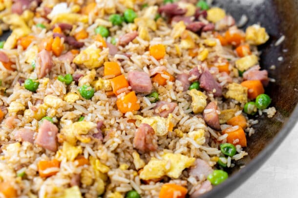 The Best Ham Fried Rice Recipe - Play Party Plan