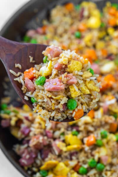 The Best Ham Fried Rice Recipe - Play Party Plan