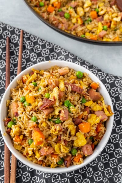 The Best Ham Fried Rice Recipe - Play Party Plan