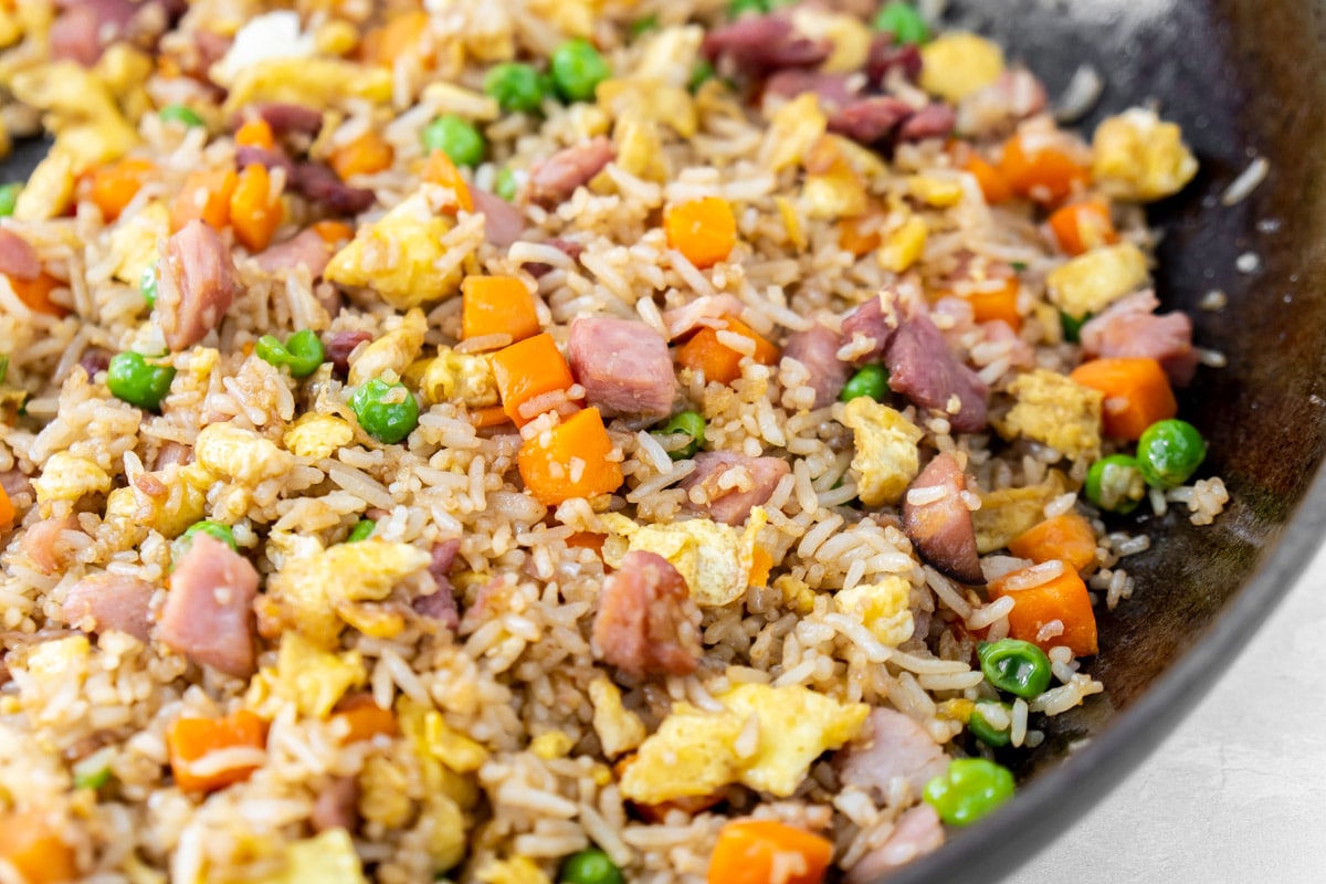 The Best Ham Fried Rice Recipe - Play Party Plan