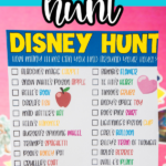 Disney Scavenger Hunt for Kids {Free Printable} - Play Party Plan