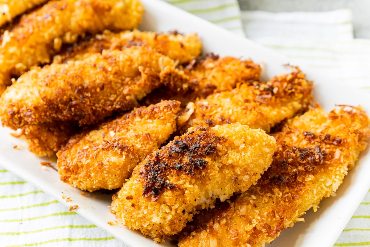 Crispy Coconut Chicken Tenders