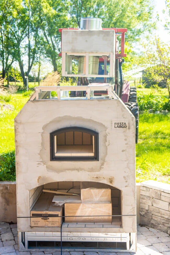 How to Install an Outdoor Brick Oven With Video! - Play Party Plan