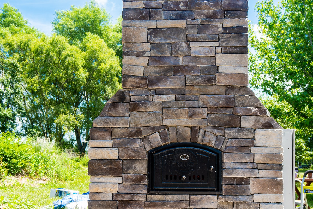 How to Install an Outdoor Brick Oven With Video! - Play Party Plan
