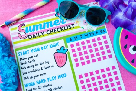 Free Printable Summer Chore Chart {6 Versions} - Play Party Plan