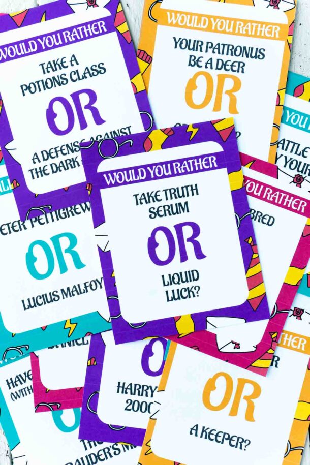 27 Magical Harry Potter Games for Any Age - Play Party Plan