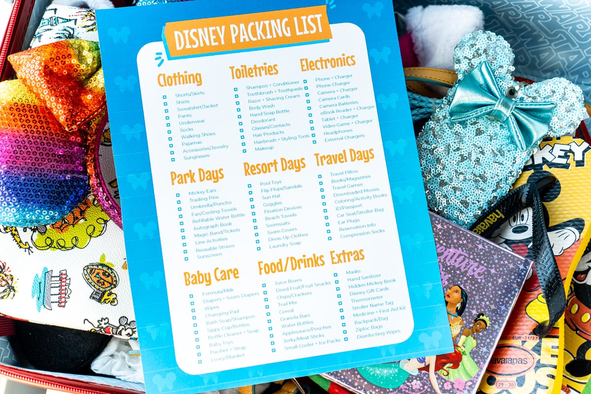 Vacation Packing List & Disney World Packing Essentials – Gutsy