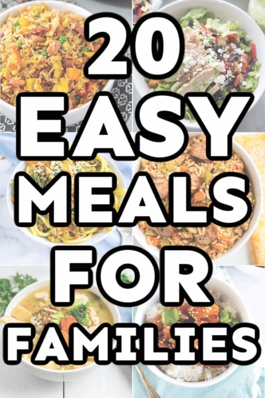 20 Easy Weeknight Dinners (all under 30 minutes!) - Play Party Plan