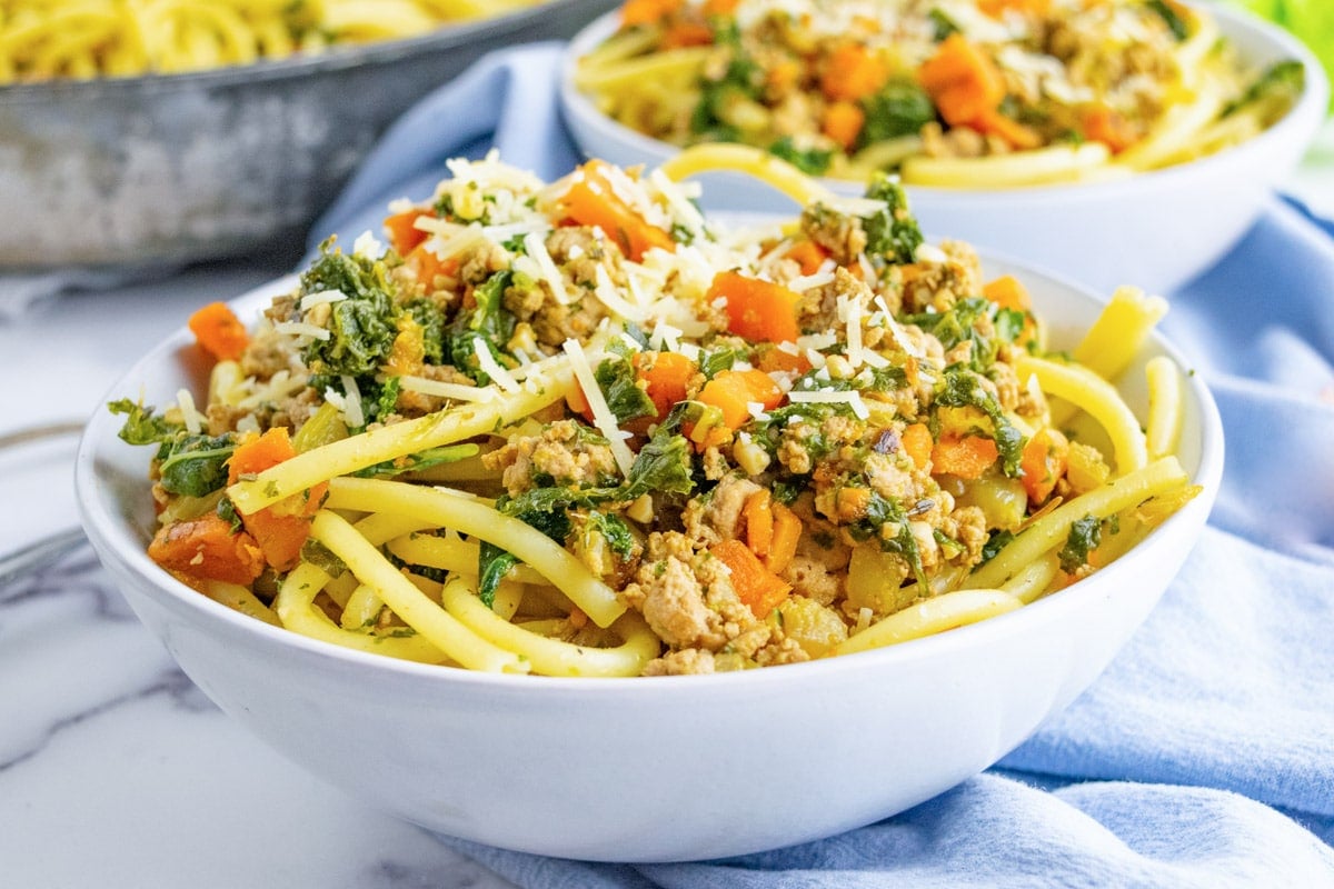 Easy Ground Turkey Pasta