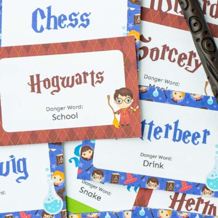 Free Printable Harry Potter Scavenger Hunt - Play Party Plan