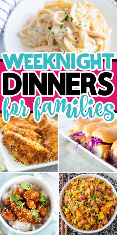 20 Easy Weeknight Dinners (all under 30 minutes!) - Play Party Plan