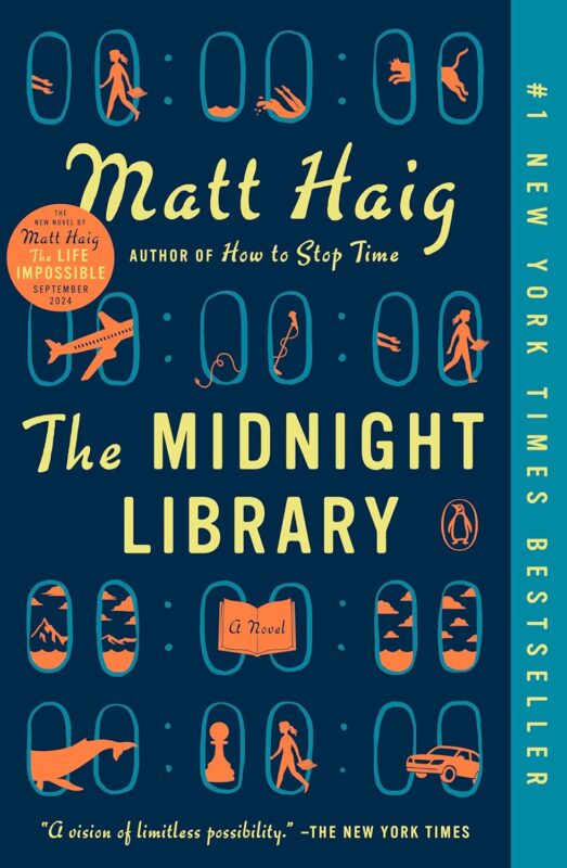 The cover of the book The Midnight Library