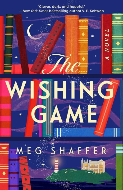 the cover of the book the wishing game