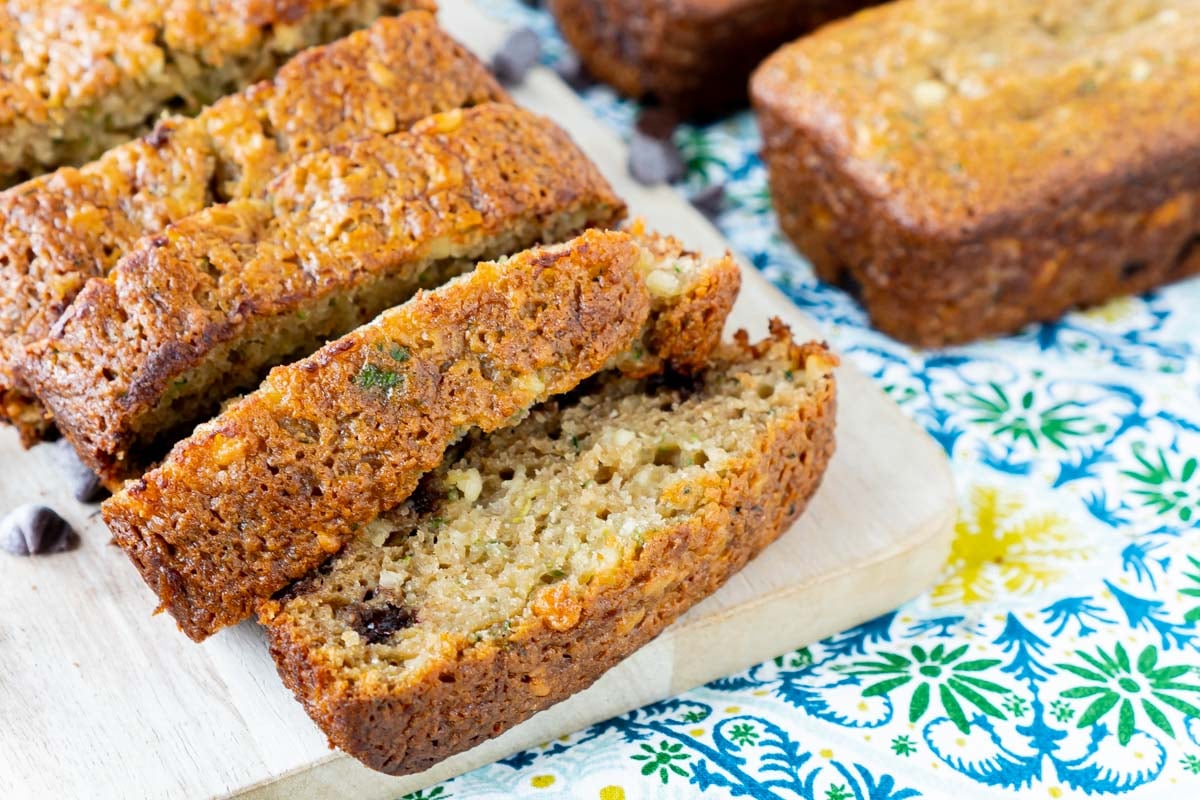 The Best Chocolate Chip Zucchini Bread - Play Party Plan