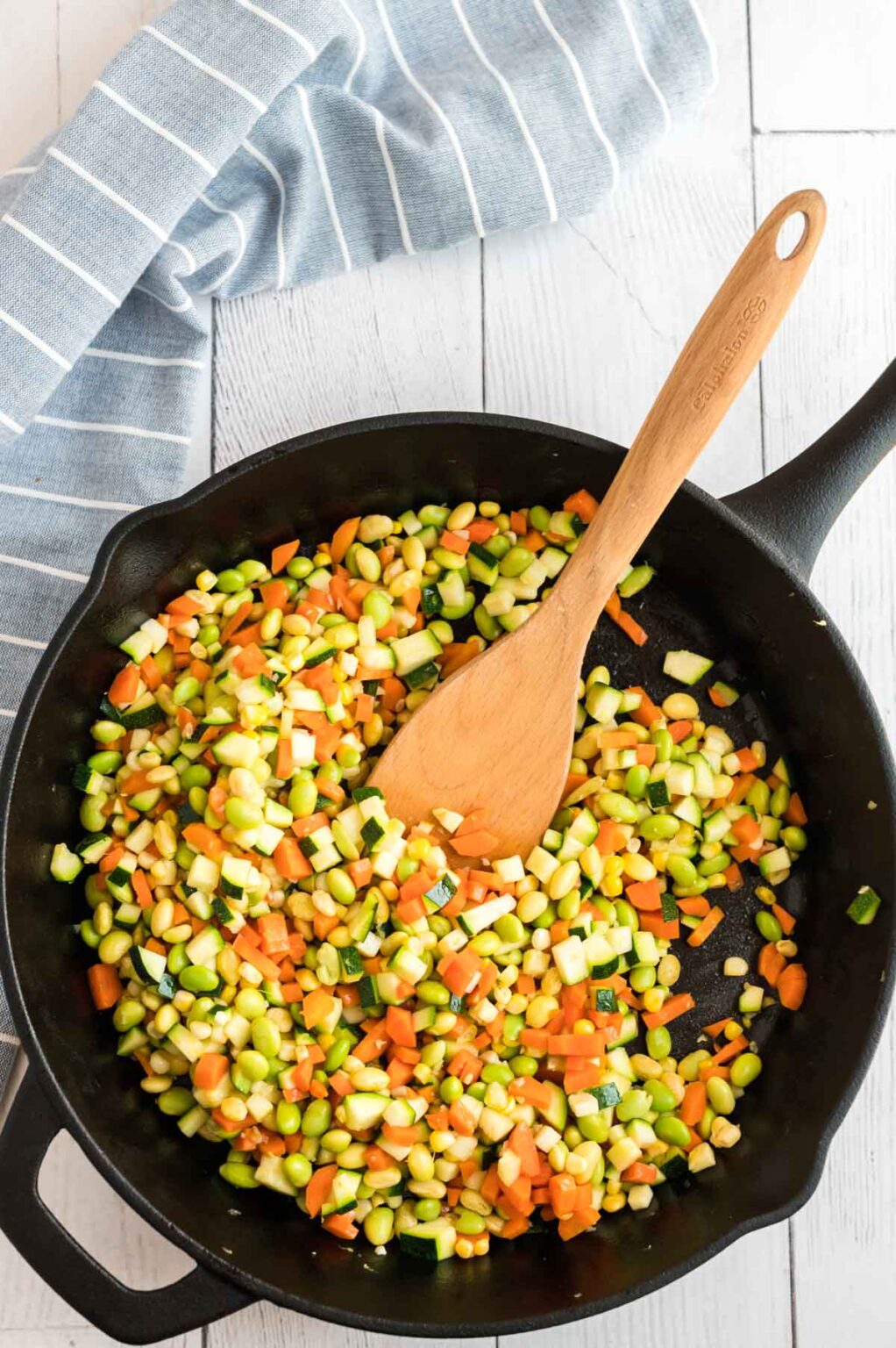 Easy Corn Succotash | Summer Succotash Recipe - Play Party Plan