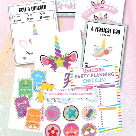 Unicorn Party Pack (75 Pages!)