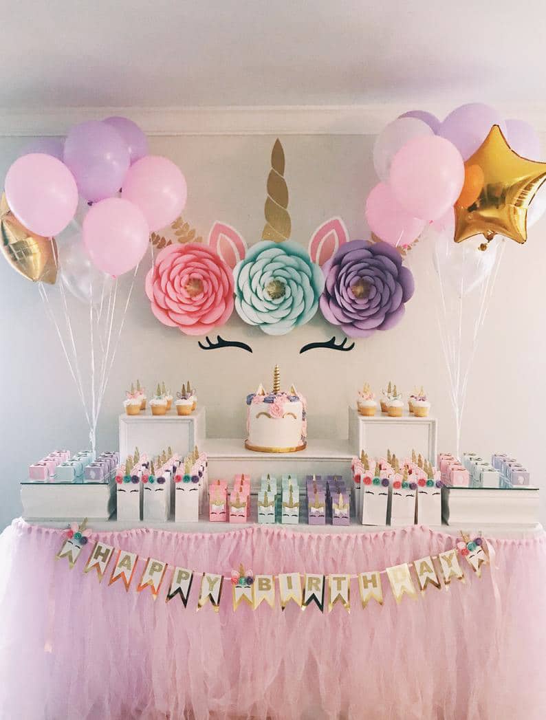 20+ Best Unicorn Themed Party Ideas for Children