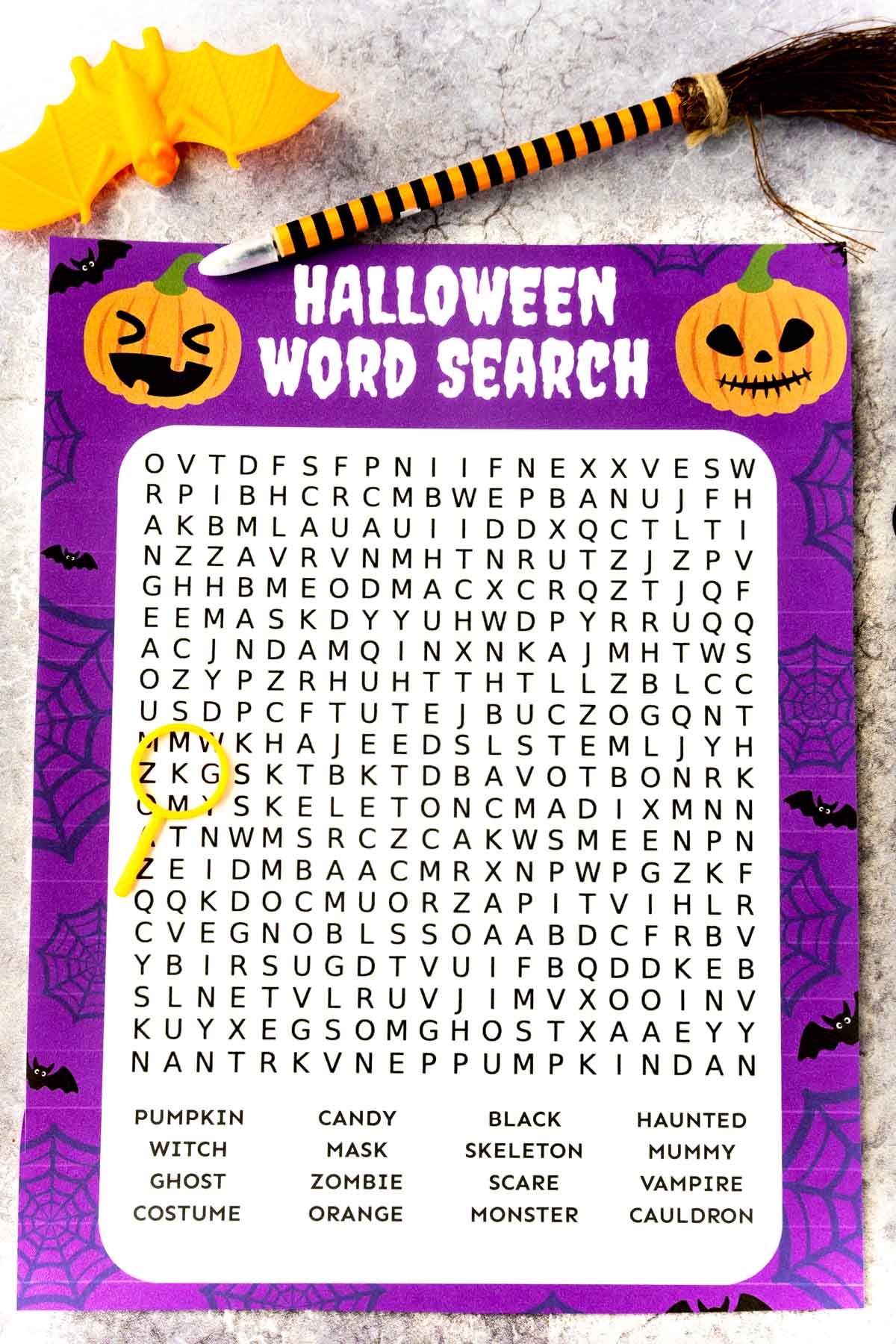 Big Words Related To Halloween