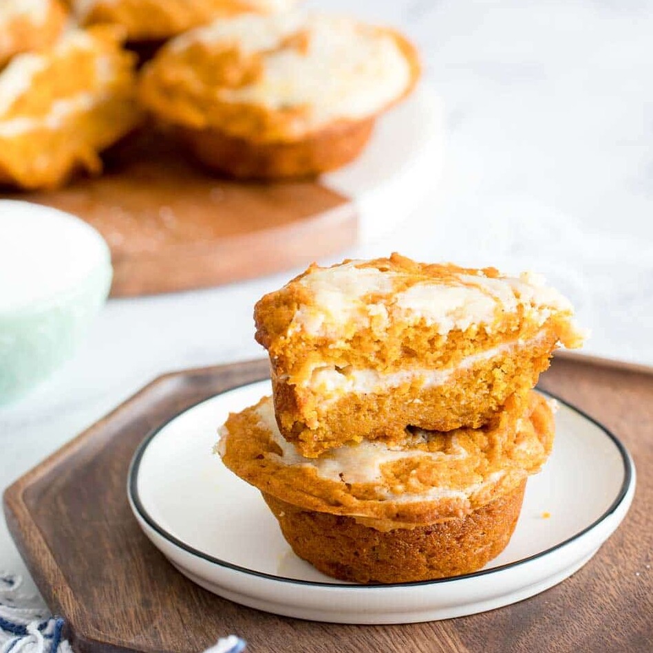 Pumpkin Cream Cheese Muffins