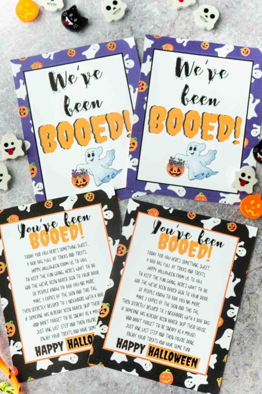 Free You ve Been Booed Signs   Halloween Boo Ideas - 16