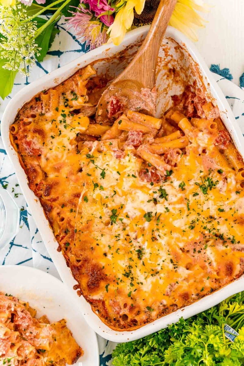 Easy Baked Ziti with Ricotta Cheese Play Party Plan