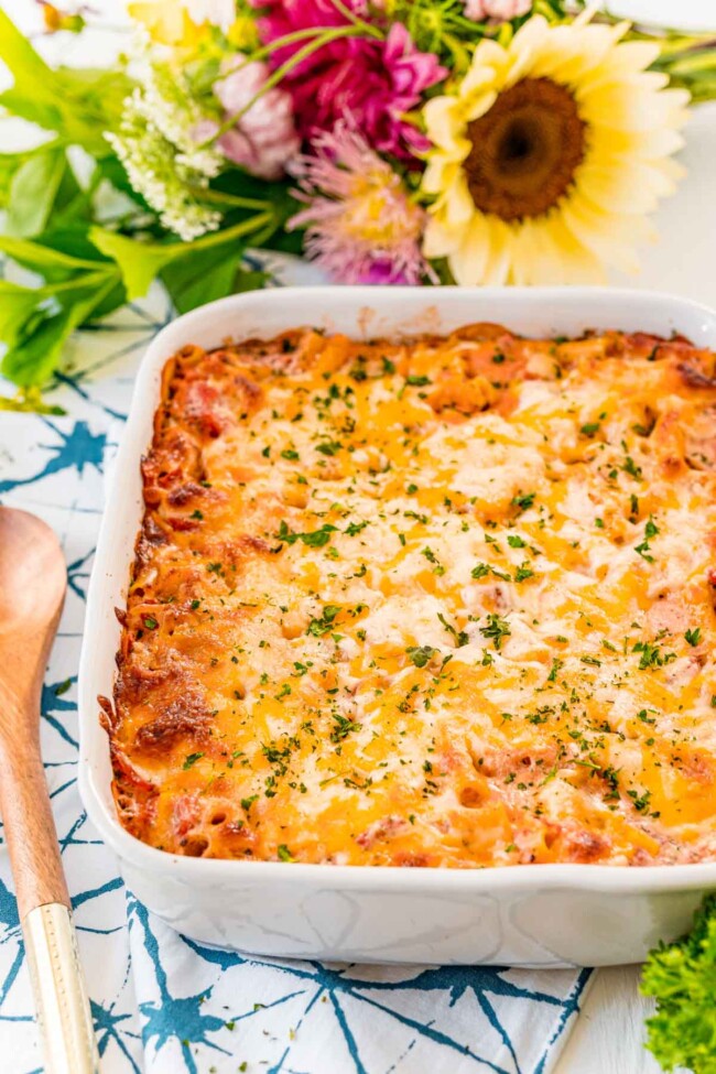 Easy Baked Ziti With Ricotta Cheese Play Party Plan