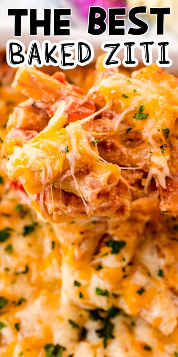 Easy Baked Ziti with Ricotta Cheese - Play Party Plan
