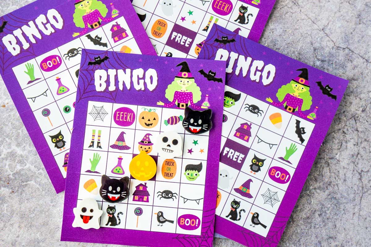 Hocus Pocus Bingo Cards to Download, Print and Customize!