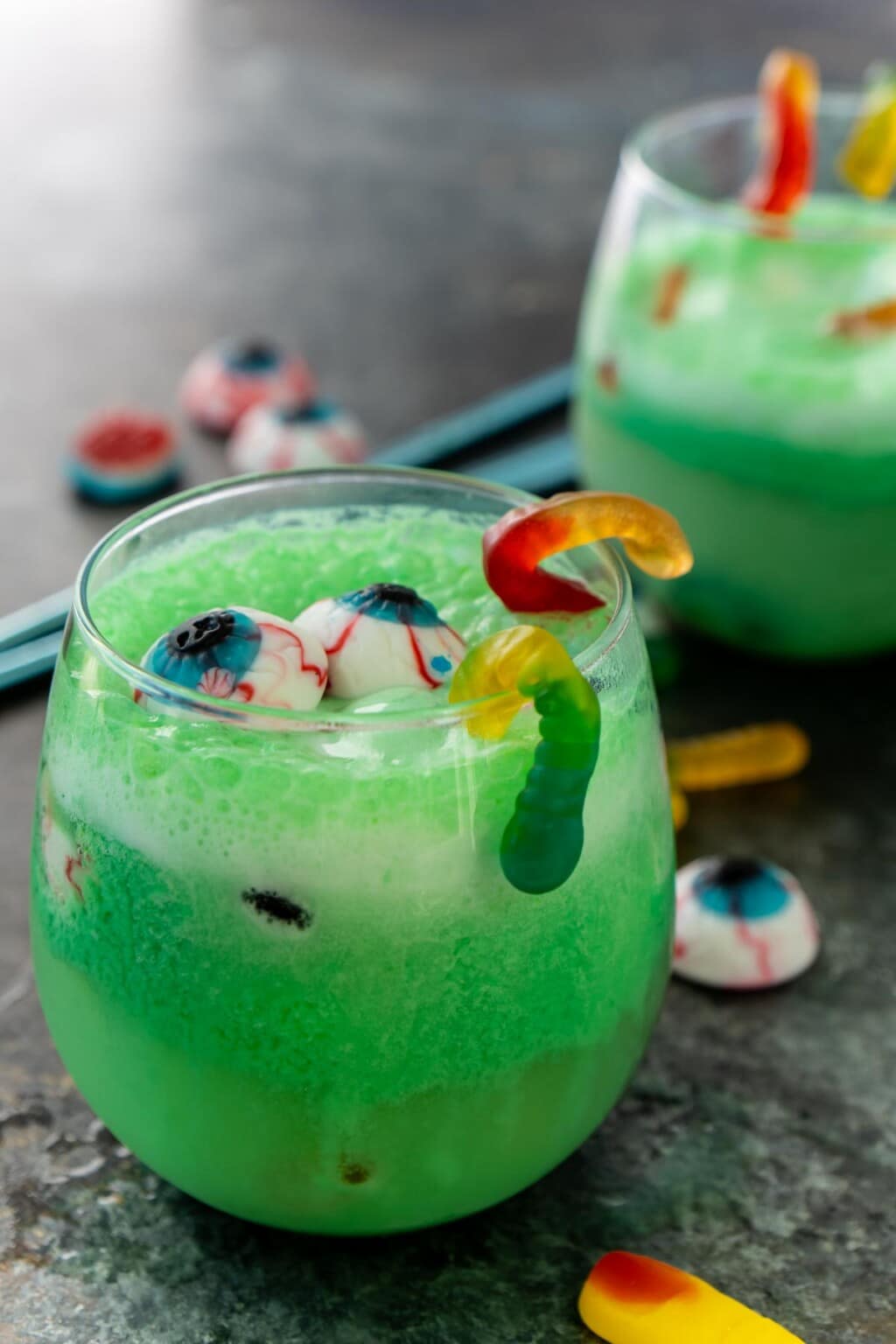 Zombie Halloween Punch for Kids (non-alcoholic) - Play Party Plan