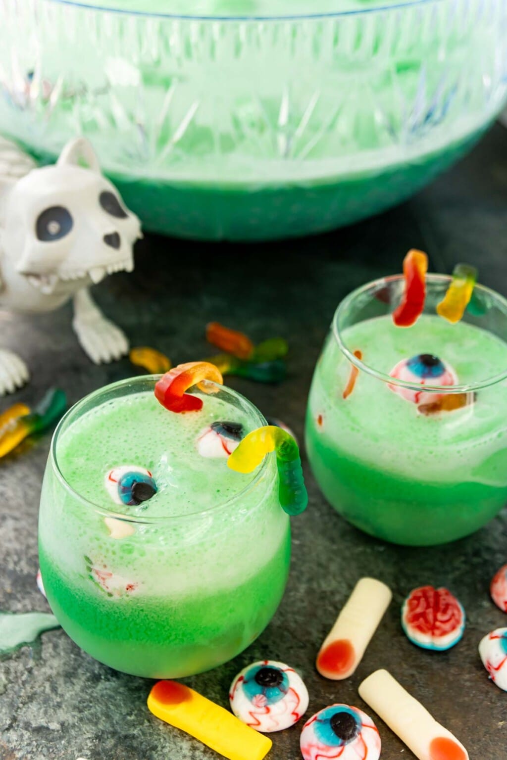 Zombie Halloween Punch for Kids (non-alcoholic) - Play Party Plan