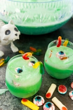 Zombie Halloween Punch For Kids (non-alcoholic) - Play Party Plan