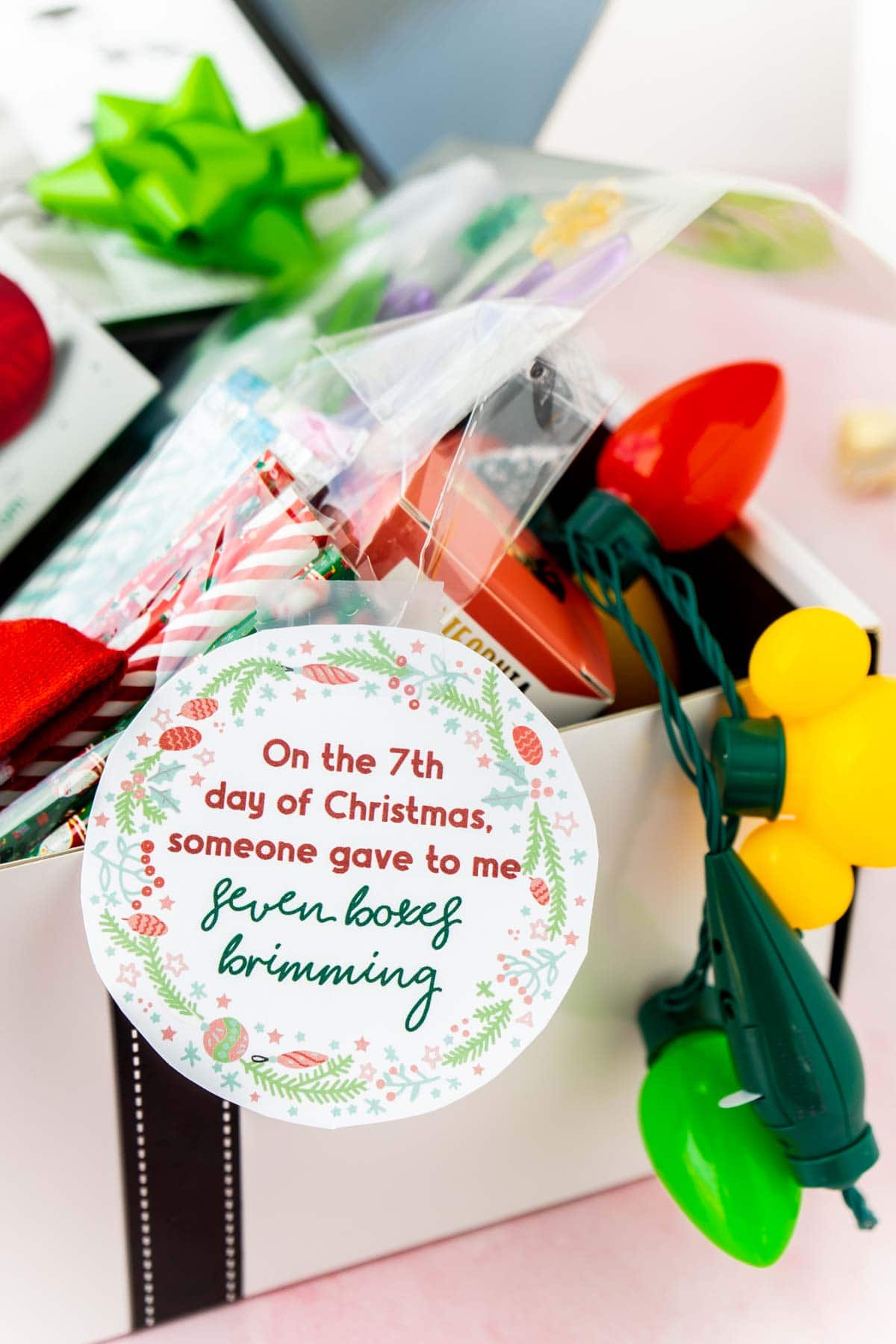 Creative 12 Days of Christmas Gifts   FREE Gift Tags - 32