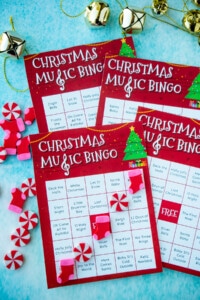 Free Printable Christmas Music Bingo Cards - Play Party Plan