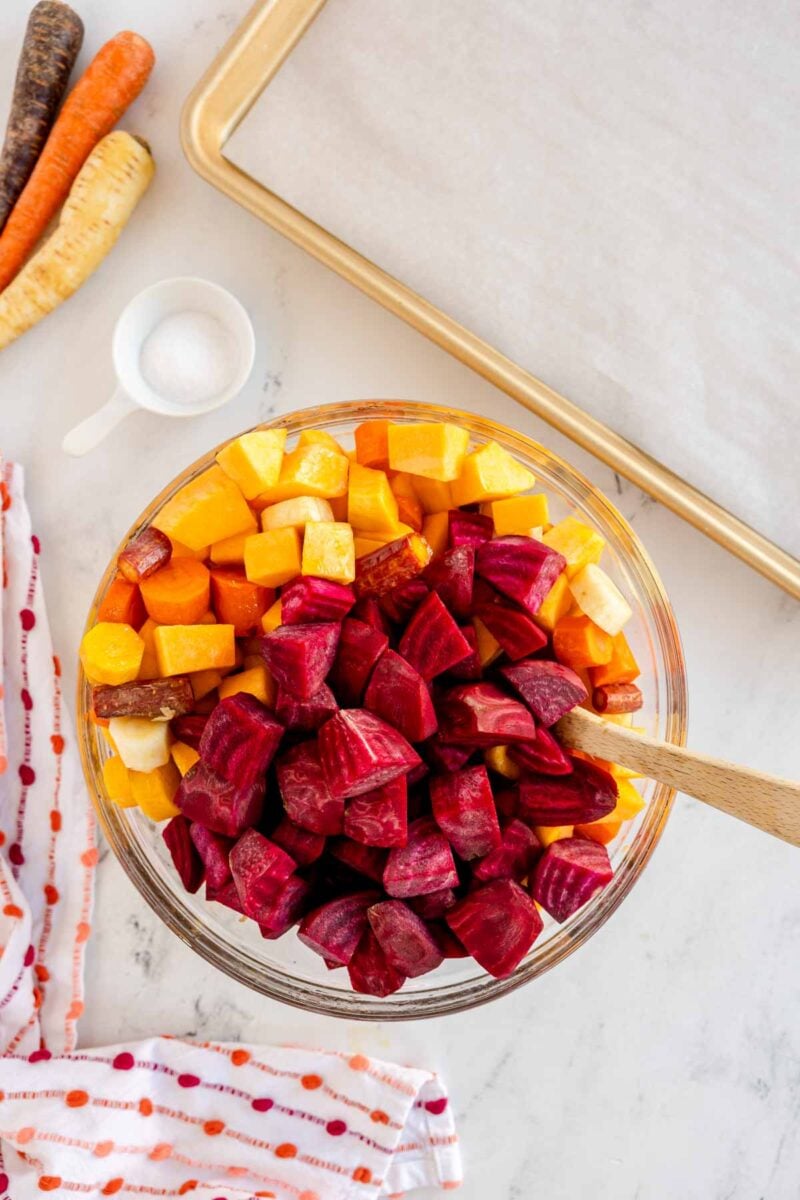 Easy Oven Roasted Root Vegetables - Play Party Plan