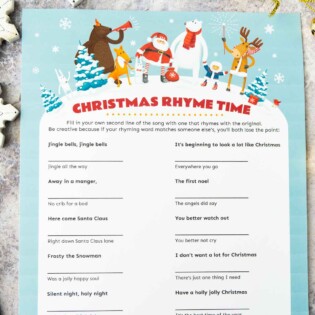 3 Christmas Name That Tune Games Free Printable - Play Party Plan