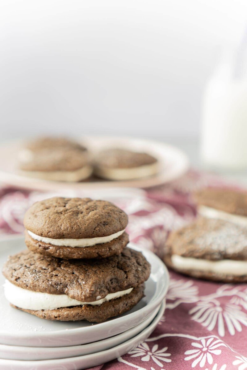 Soft and Fluffy Chocolate Whoopie Pies - Play Party Plan