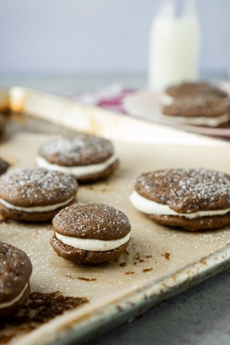 Soft and Fluffy Chocolate Whoopie Pies - Play Party Plan