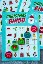 Free Printable Christmas Bingo Game - Play Party Plan