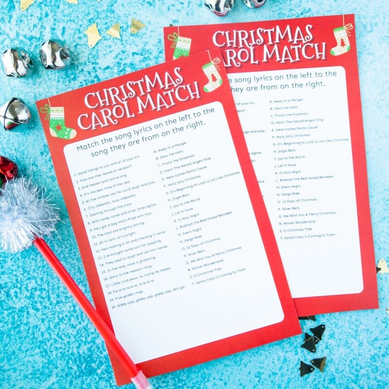 Christmas Kisses Christmas Trivia Game - Play Party Plan