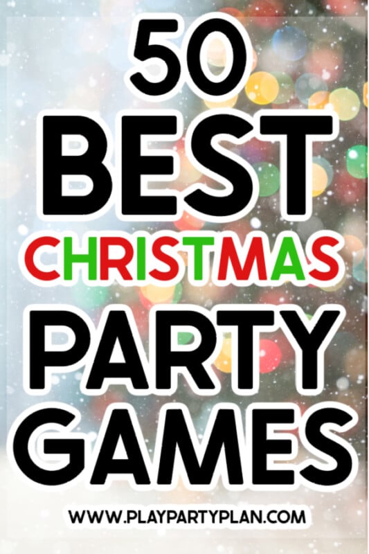 50 Christmas Party Games and Ideas