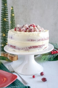 Delicious Red Velvet Cake with Cream Cheese Frosting - Play Party Plan