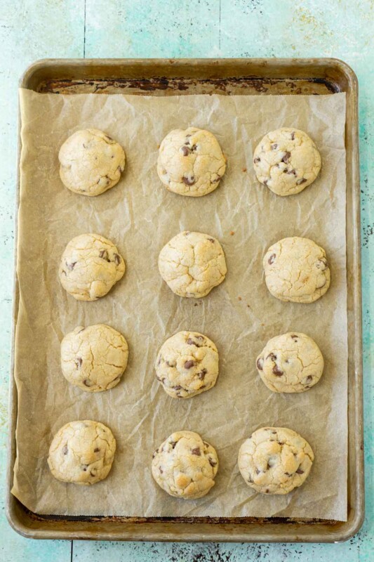 Chocolate Chip Rolo Cookies - Play Party Plan