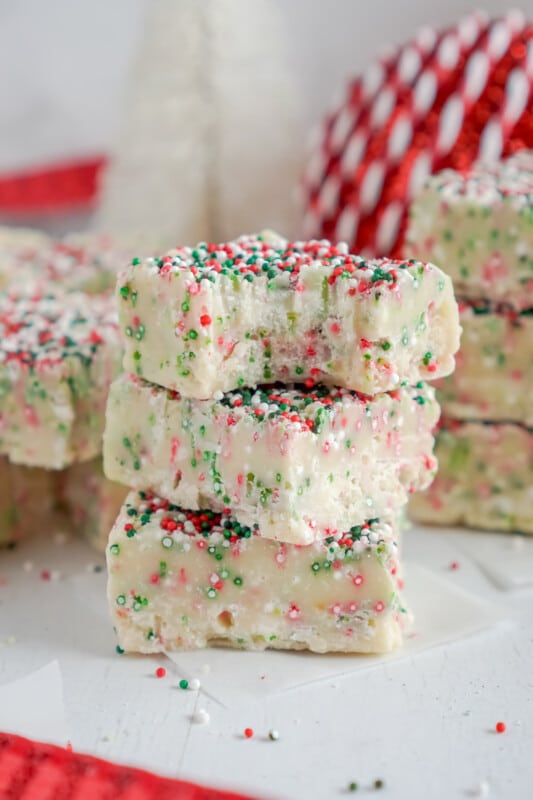 Sugar Cookie White Chocolate Fudge - Play Party Plan