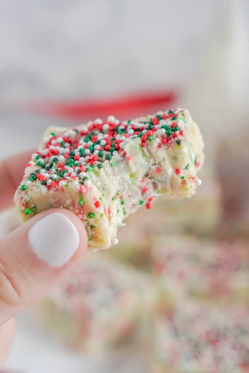 Sugar Cookie White Chocolate Fudge - Play Party Plan