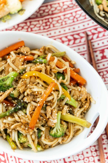 Easy Teriyaki Chicken Stir Fry - Play Party Plan