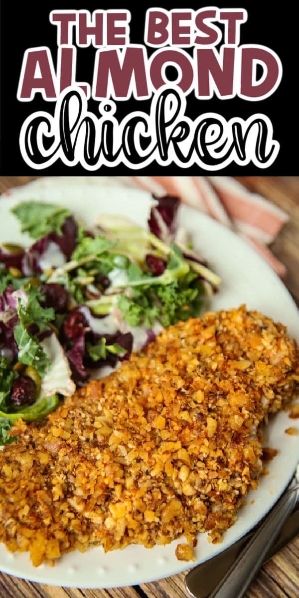 The Best Baked Almond Chicken Recipe - Play Party Plan