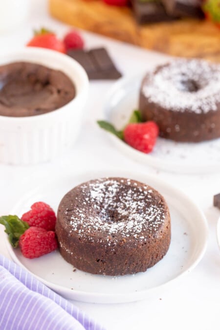 The Best Chocolate Lava Cake Ever - Play Party Plan