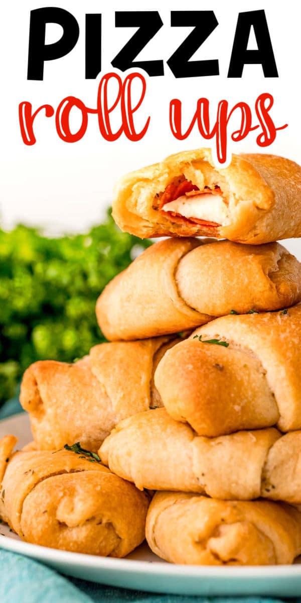 Easy Pepperoni Pizza Roll Ups - Play Party Plan